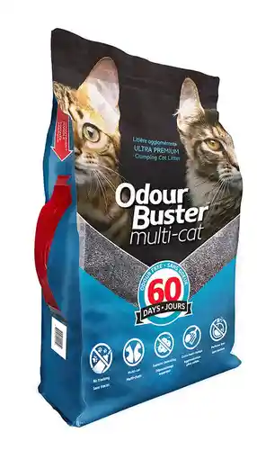 Odour Buster Arena Sanitaria Para Gatomulticat 12Kg