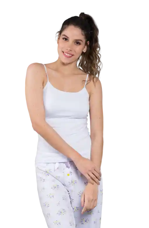 Esqueleto Mujer Tiras Blanco Talla XL 