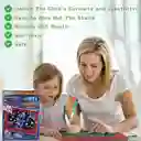 Tablero Multicolor Led Magic Pad 8 Colores Dibujo Niños Rgb