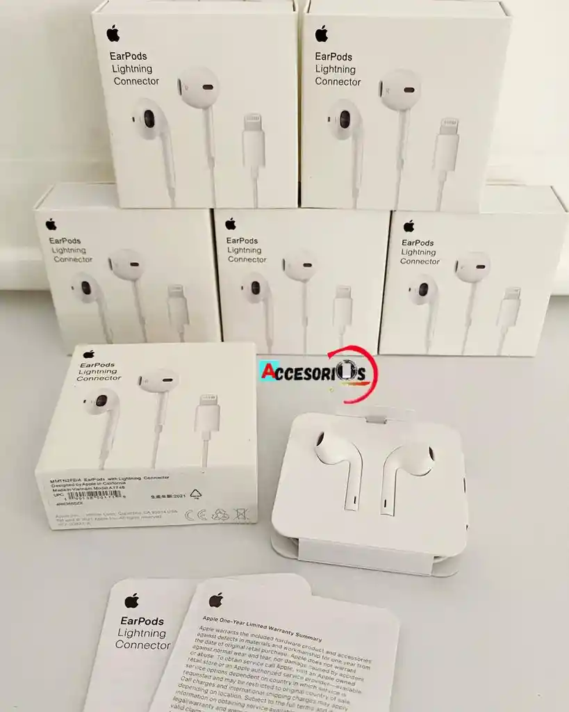 Audífonos Para Iphone Sin Bluetooth‼️earpods Lightning