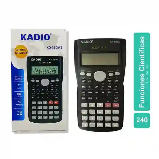 Calculadora Científica Multifuncional Universitaria Escolar 240 Funciones