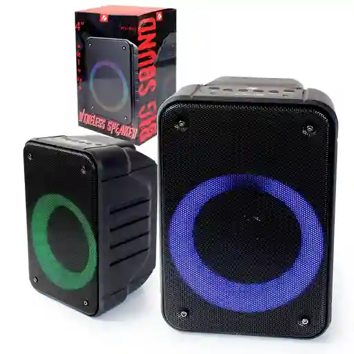 Parlante Recargable De 4" Bluetooth Kts-1109