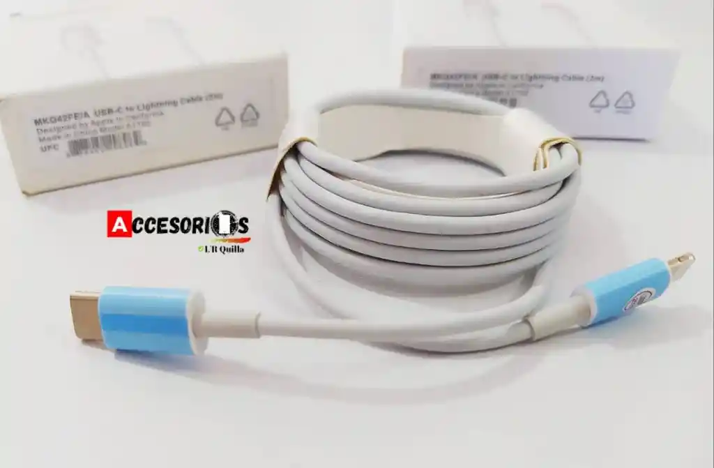 Cable Para Iphone Tipo C - Lightning. 2 Metros