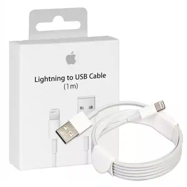 Cable Iphone Usb - Lightning. 1 Metro