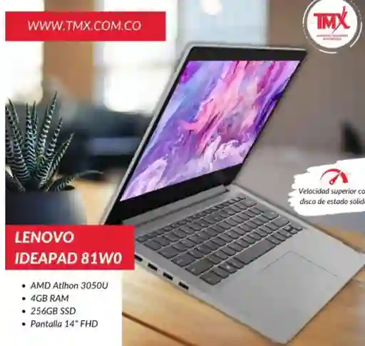 Portatil Lenovo IDEAPAD 81W0