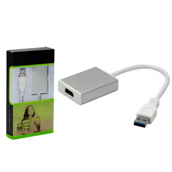 Cable Convertidor De Vídeo Conexión Usb 3.0 A Hdmi