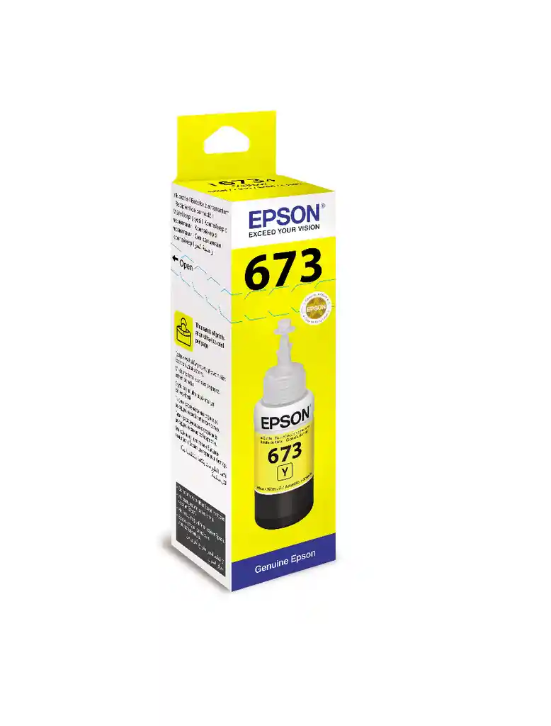 TINTA BOTELLA YELLOW 673