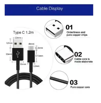 Samsung Cable Original Usb A Tipo C Carga Rapida