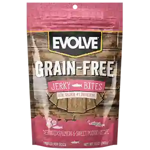 EvolveDog Snack Grain Free Jerky Salmon 12 Oz-340 Gr