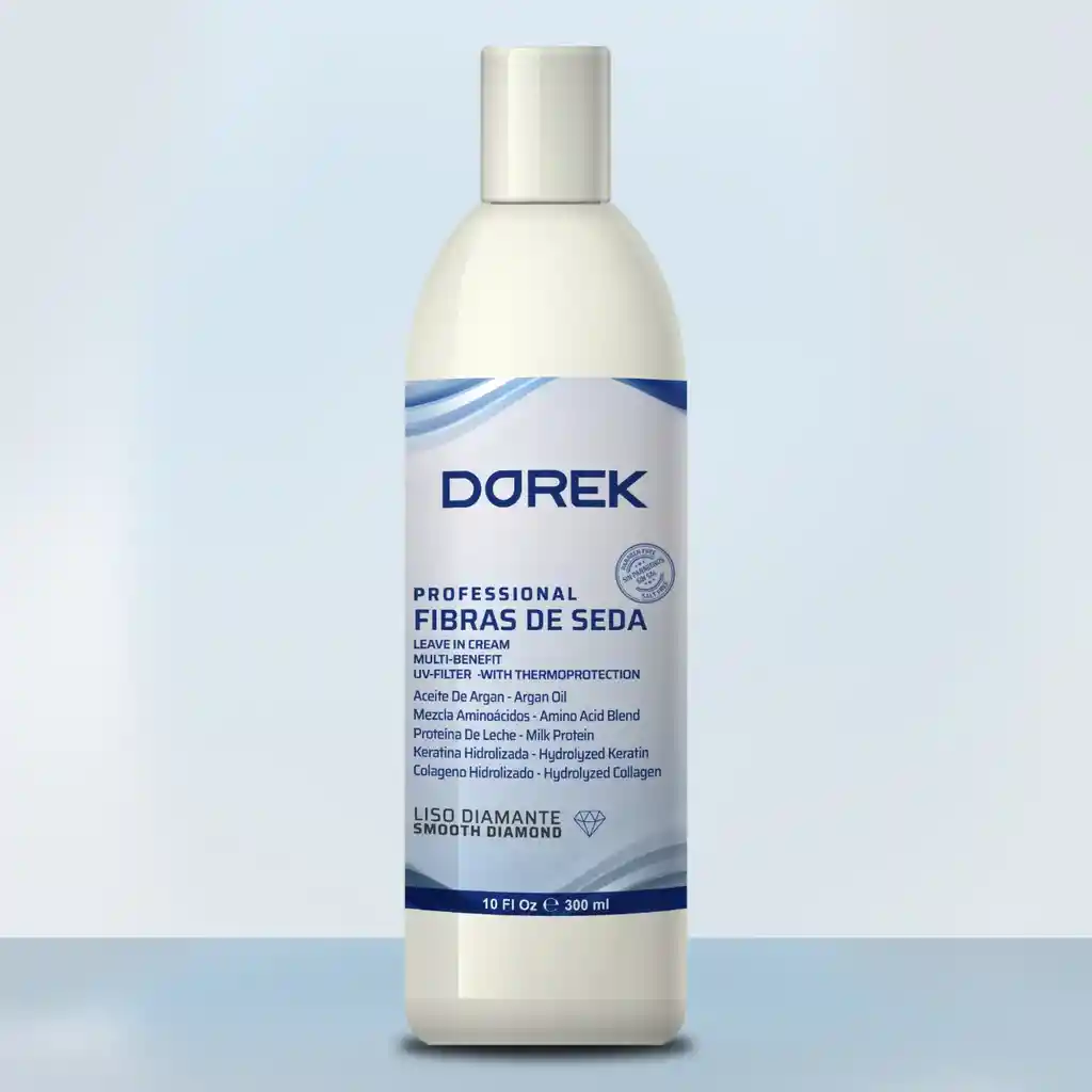 Dorek Repair - Professional Fibras De Seda / Leave In Cream Liso Diamante 300ml