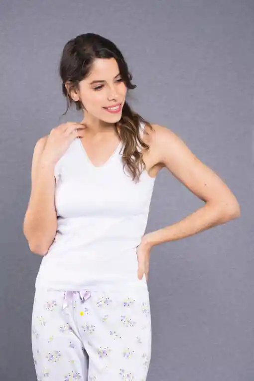 Combo X3 Esqueleto Mujer Encaje Blanco Talla L 