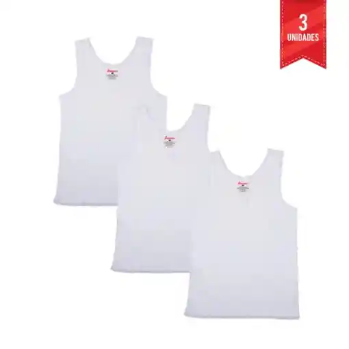 Combo X3 Esqueleto Mujer Encaje Blanco Talla L 