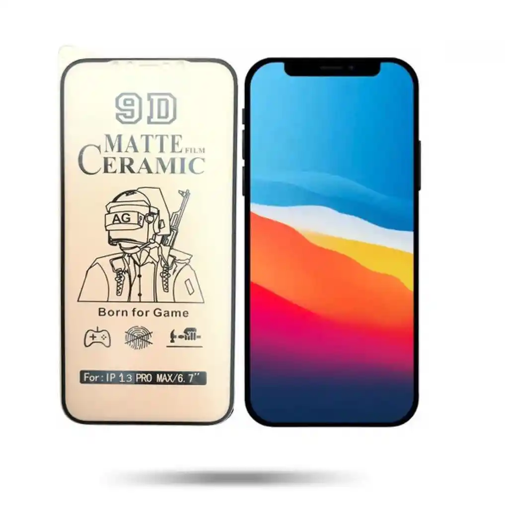 Vidrio Protector De Pantalla Ceramico Matte Phone 13 Pro Max