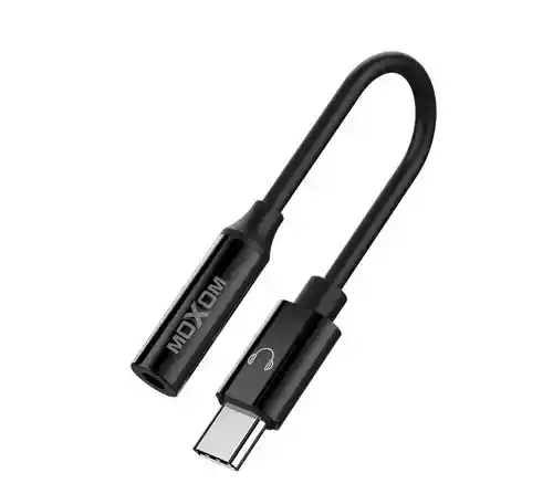 ADAPTADOR MX-AX01 TYPE C A AUXILIAR MOXOM 