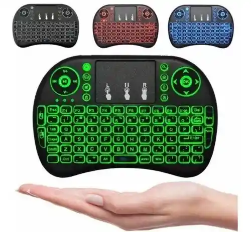 Mini Teclado Gamer Inalambrico Touchpad Android, Tv, Windows