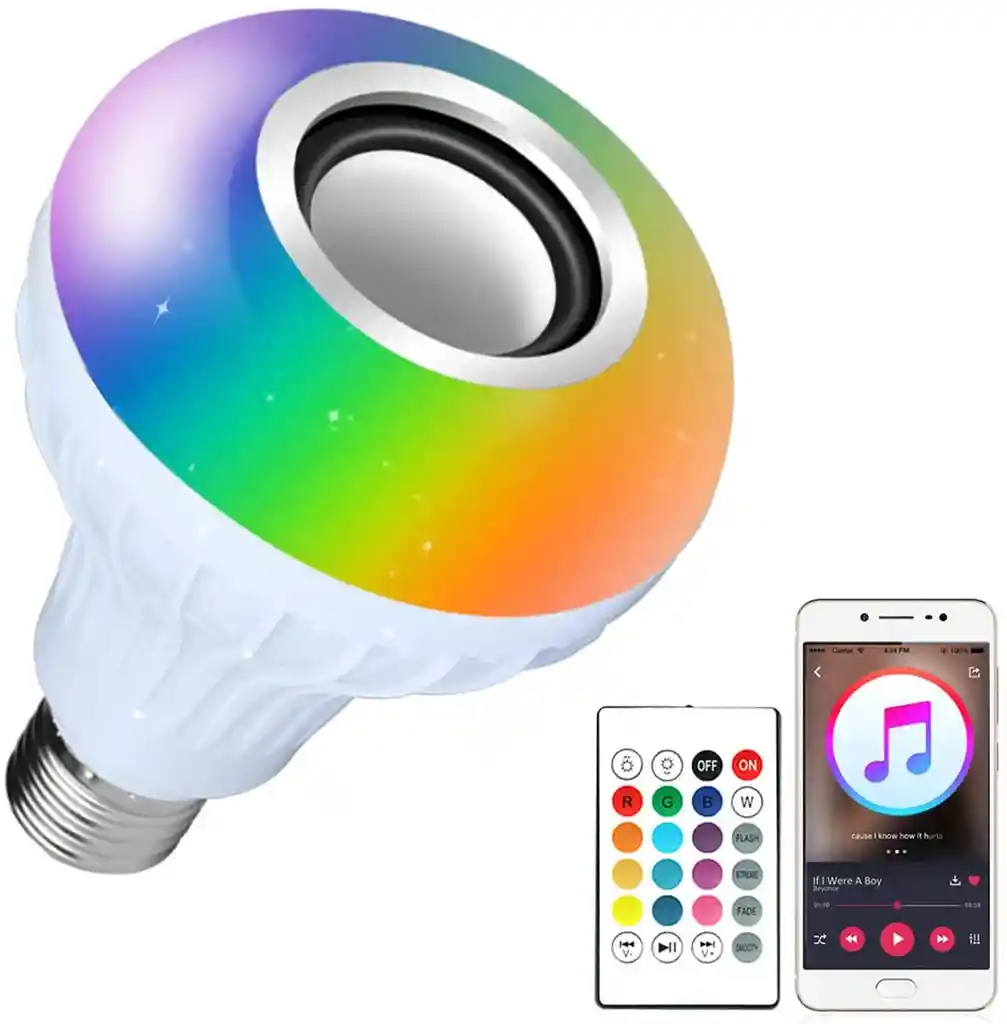 Bombilla Fiesta Led Bluetooth