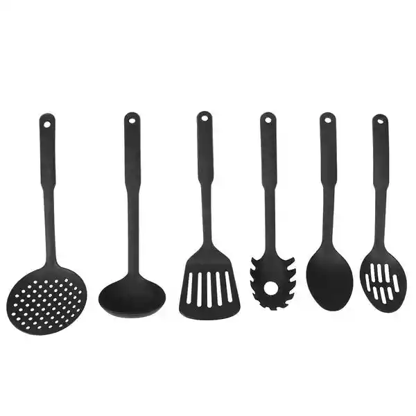 Set utensilios de cocina antiadherentes teflón Cucharones