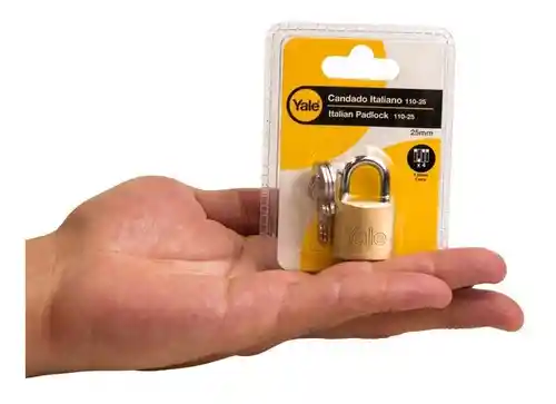 CANDADO YALE DE SEGURIDAD PARA MALETA DE VIAJE Y LOCKERS