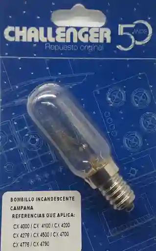 Bombillo Campana De Cocina Original
