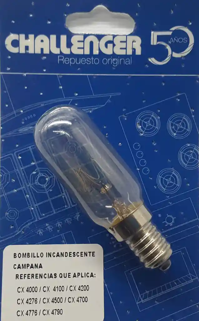 Bombillo Campana De Cocina Original