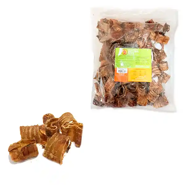 Natural Traquea Deshidratada En Recortes 1 Lb Recarga