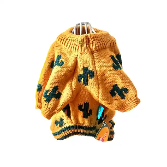 Ropa Para Perro Gato Sweater Saco Cactus