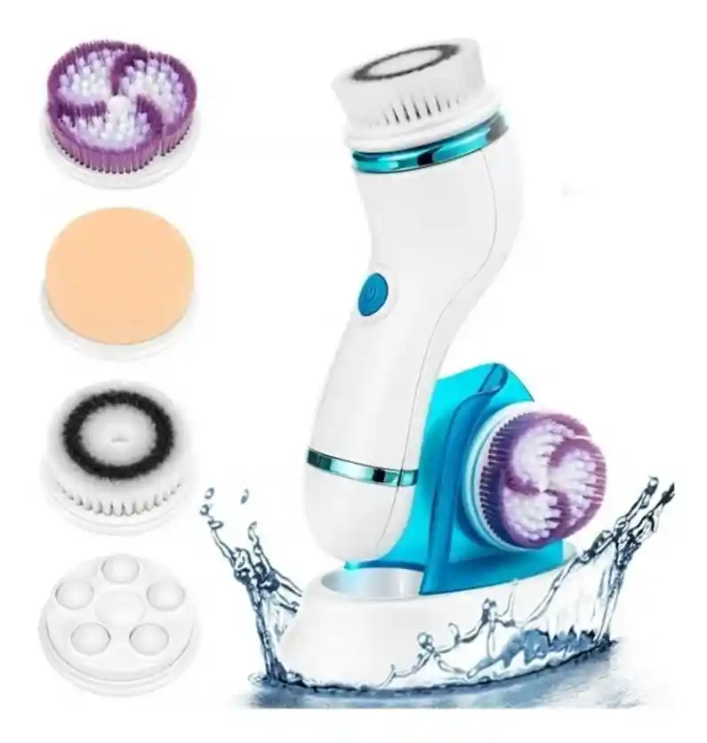 Limpiador Masajedor 4 In 1 Electricico Recargable Facial