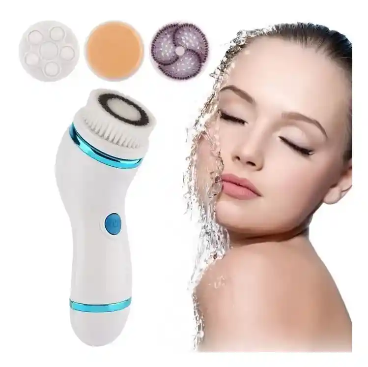 Limpiador Masajedor 4 In 1 Electricico Recargable Facial