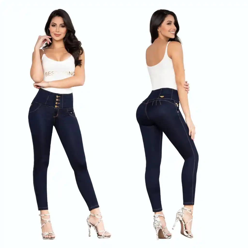 Jean Magia con horma push up talla 8 1163	