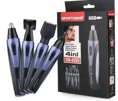 Maquina Afeitadora Kit De Aseo Personal Sm409 4 En 1