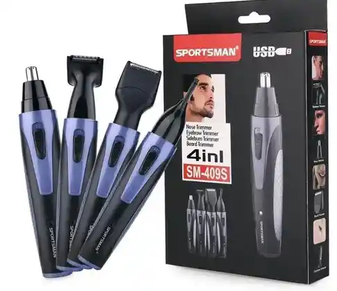 Maquina Afeitadora Kit De Aseo Personal Sm409 4 En 1