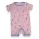 Pijama Bebé Marinero Silvestre Estampado Niña Talla 0 - 6 Meses