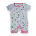 Pijama Bebé Marinero Silvestre Estampado Niña Talla 0 - 6 Meses