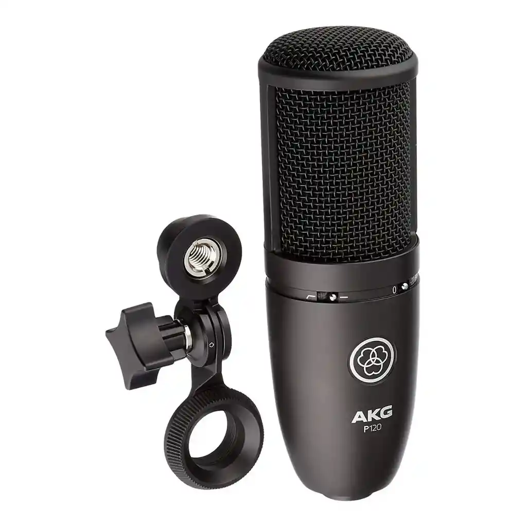 Micrófono Akg P120 Condensador Cardioide Negro