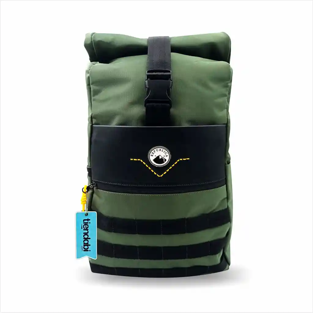 Maleta Mochila Rolltop Para Bicicleta Camping Impermeable 