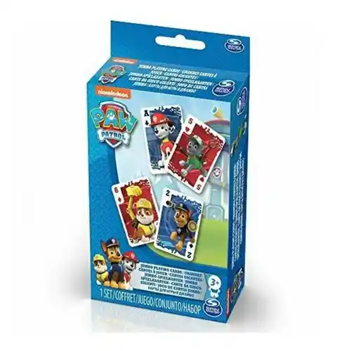 Paw Patrol Cartas De Juego 54 Piezas