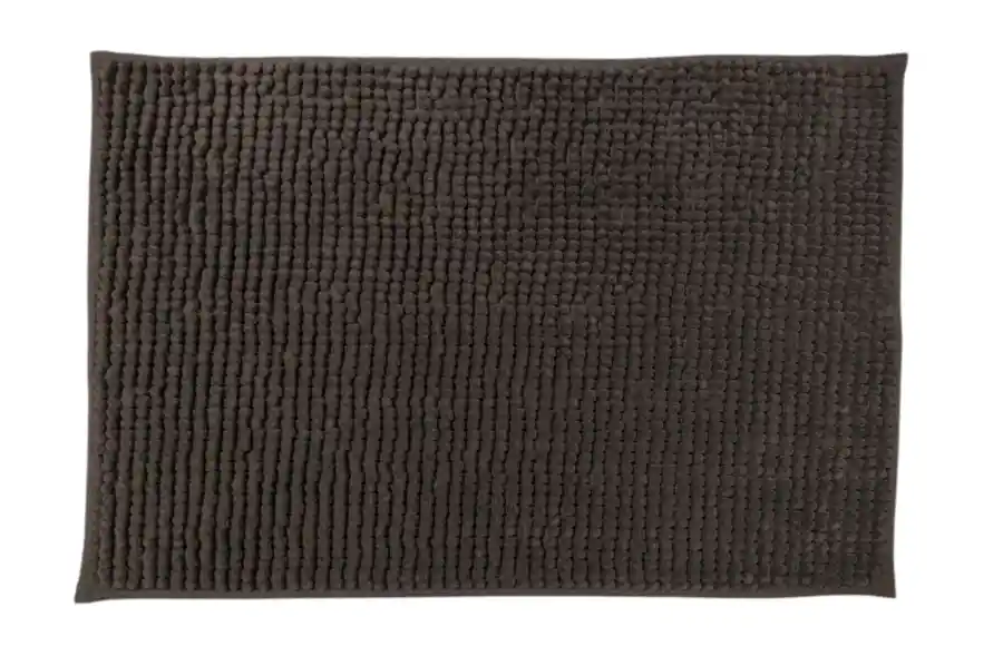 Tapete Salida De Ducha Basic Coral Antideslizante 40x60 Cm Marrón