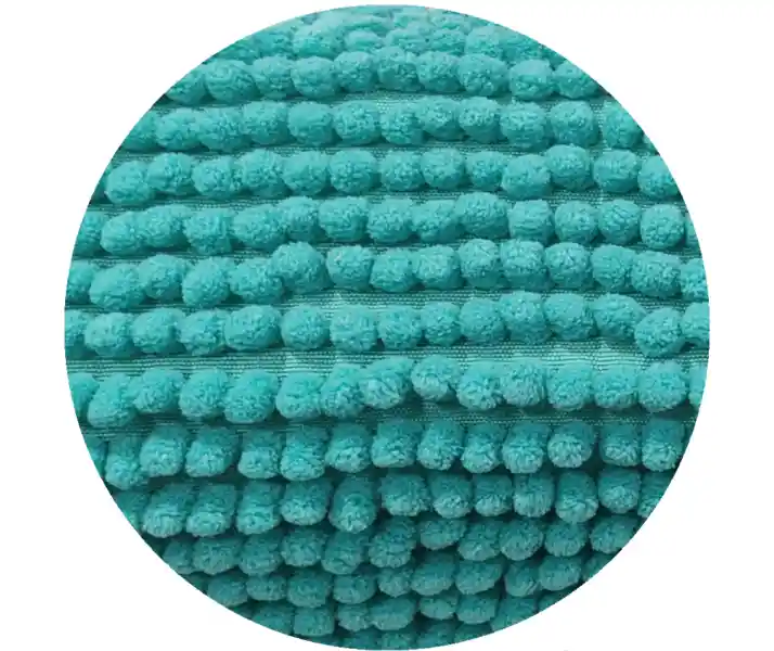 Tapete Salida De Ducha Basic Coral Antideslizante 40x60 Cm Turquesa