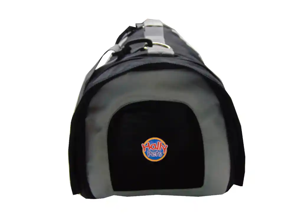  Morral Cargador Cabina Grande Para Mascotas [Gris]