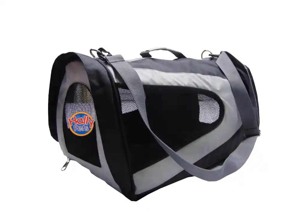  Morral Cargador Cabina Grande Para Mascotas [Gris]