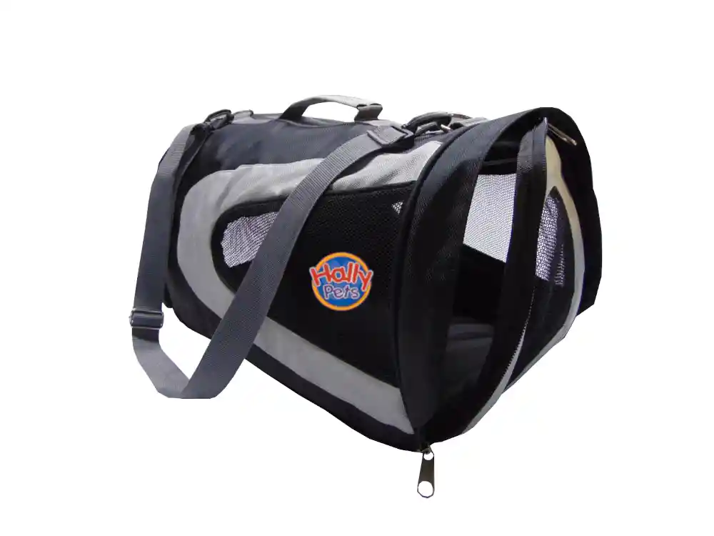  Morral Cargador Cabina Grande Para Mascotas [Gris]