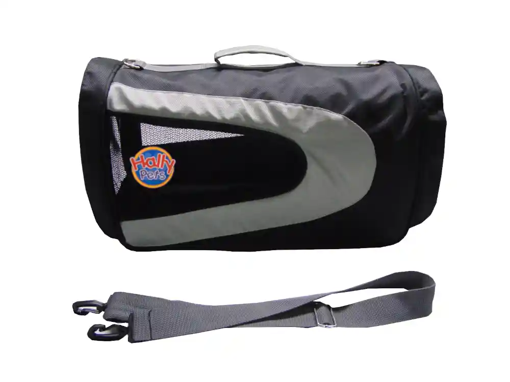  Morral Cargador Cabina Grande Para Mascotas [Gris]