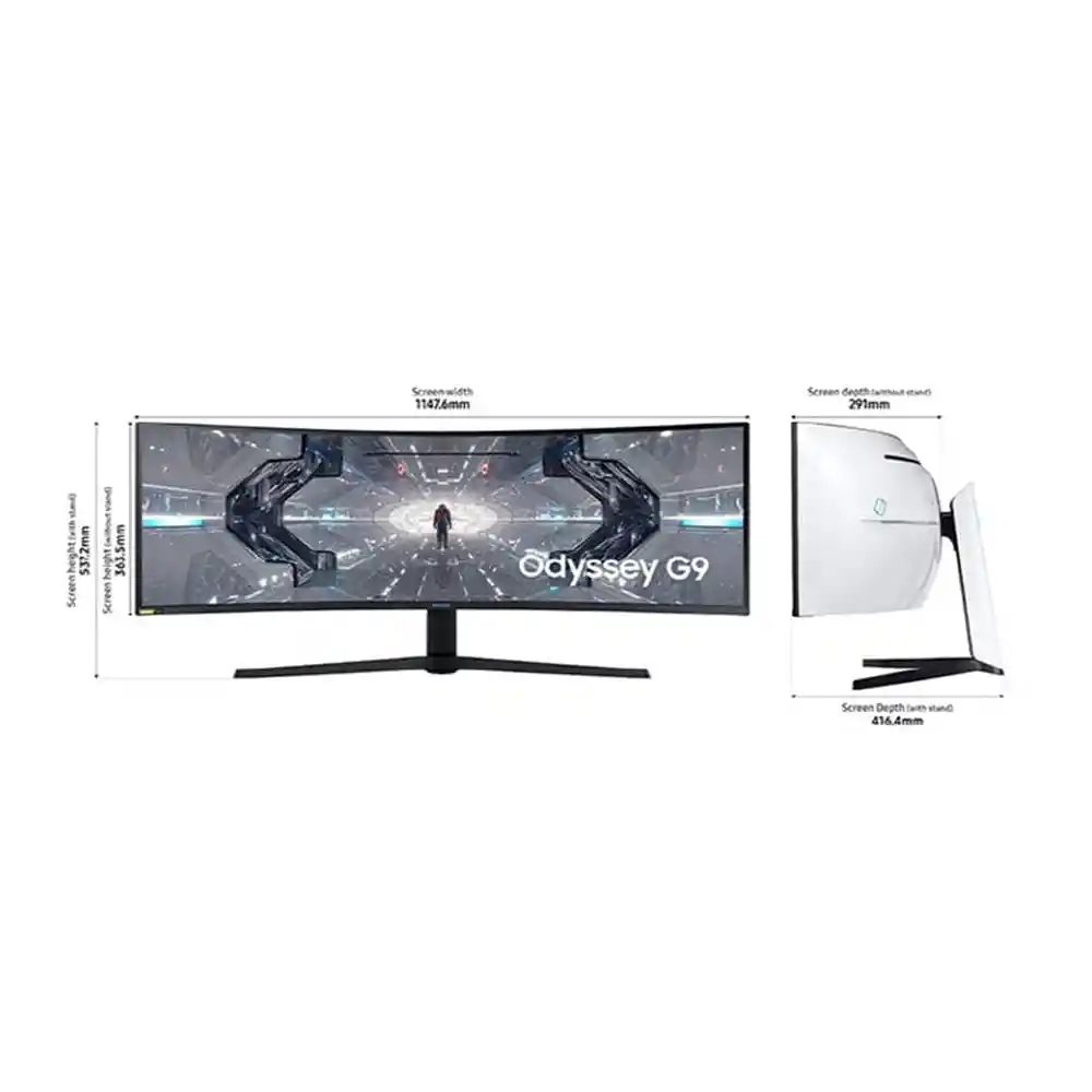 Samsung Monitor Gamer Curvo 49 Odyssey G9 Qled 240hz 1ms