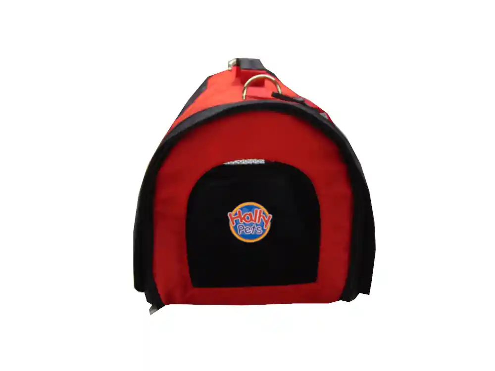  Morral Cargador Cabina Grande Para Mascotas [Rojo]