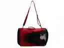  Morral Cargador Cabina Grande Para Mascotas [Rojo]