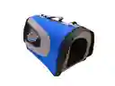  Morral Cargador Cabina Grande Para Mascotas [Azul Claro]