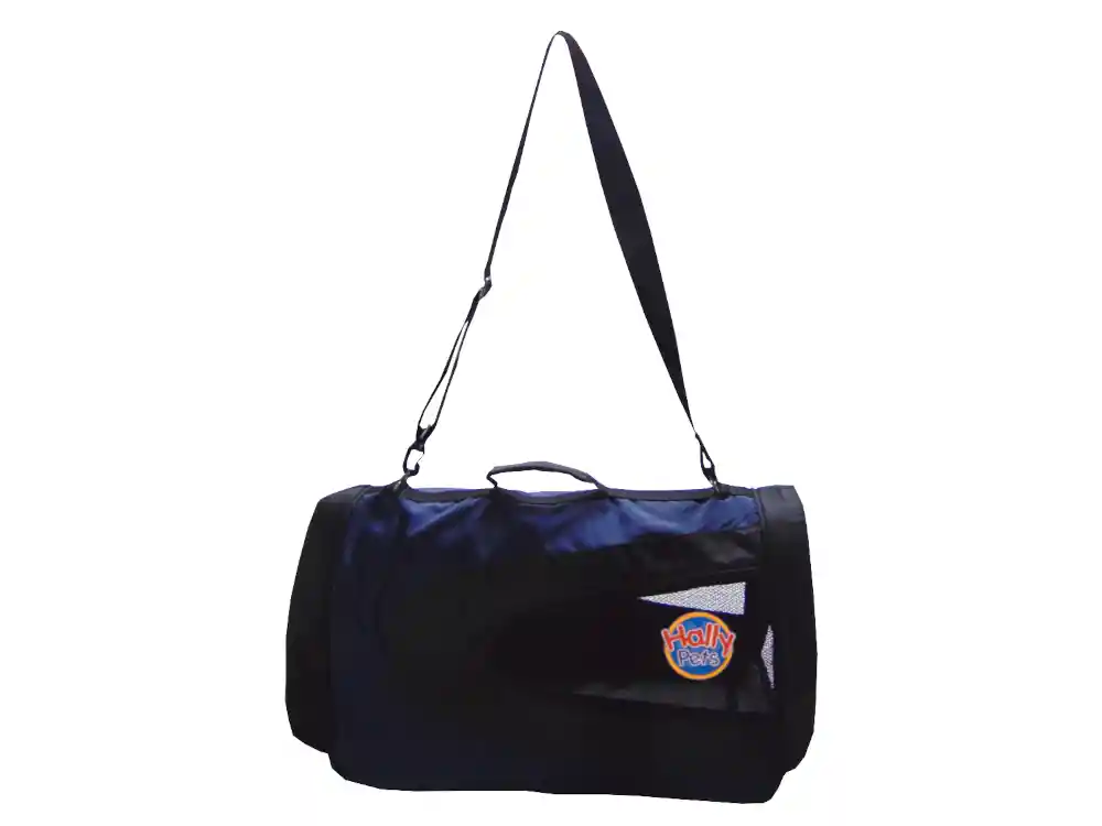  Morral Cargador Cabina Grande Para Mascotas [Azul Oscuro]