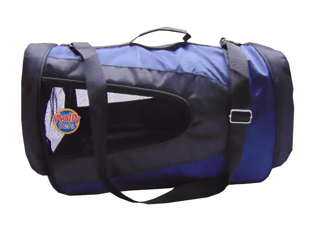  Morral Cargador Cabina Grande Para Mascotas [Azul Oscuro]