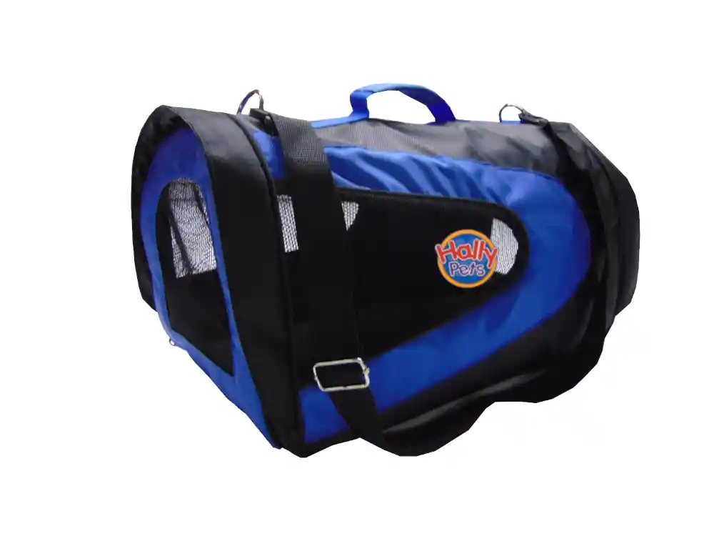  Morral Cargador Cabina Grande Para Mascotas [Negro]