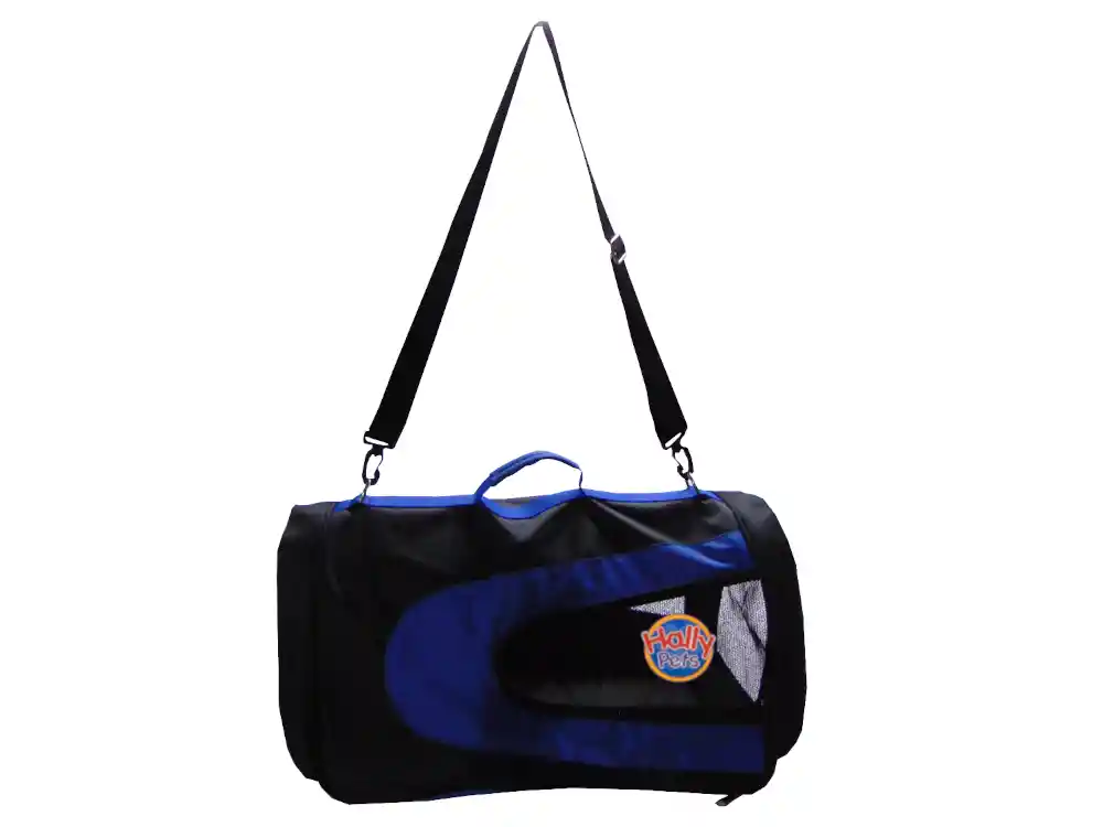  Morral Cargador Cabina Grande Para Mascotas [Negro]